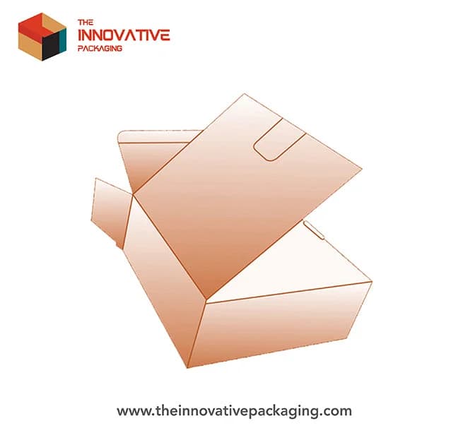 Book end style box with hinged lid opening