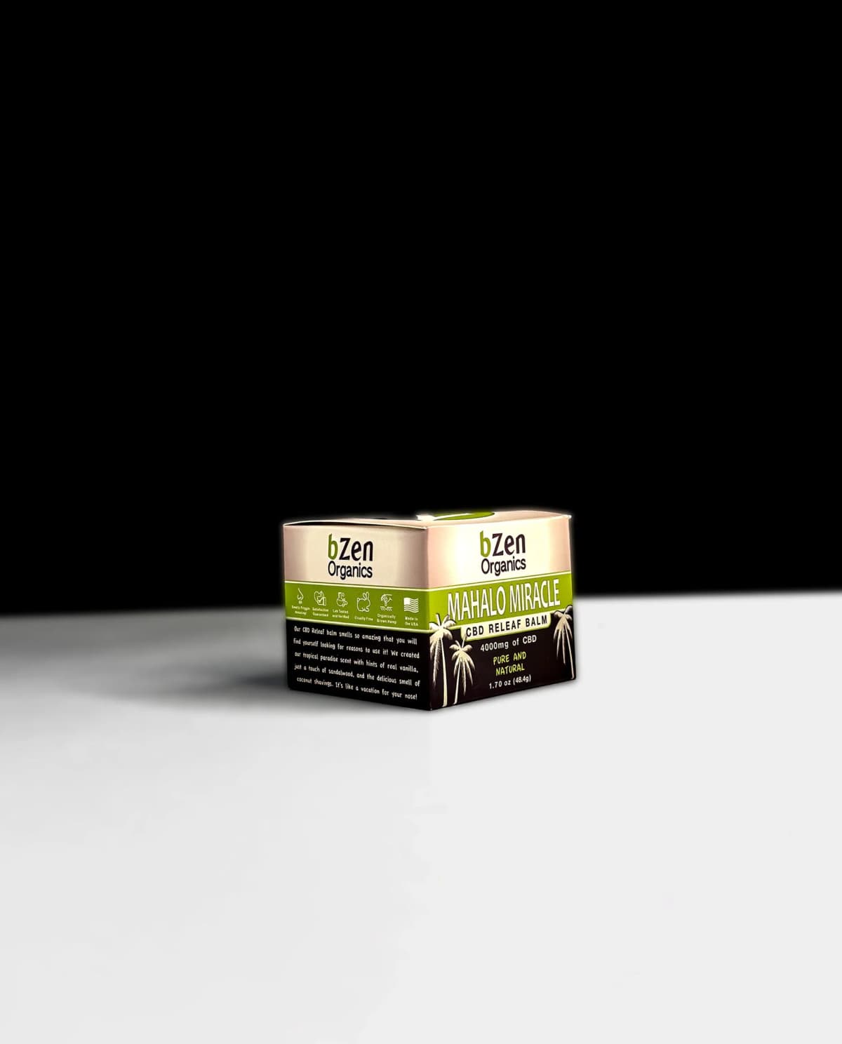 Custom CBD Cream Boxes - Custom CBD cream packaging boxes with product window, Cardboard / Kraft, Matte / Gloss Lamination (photo 2 of 4)