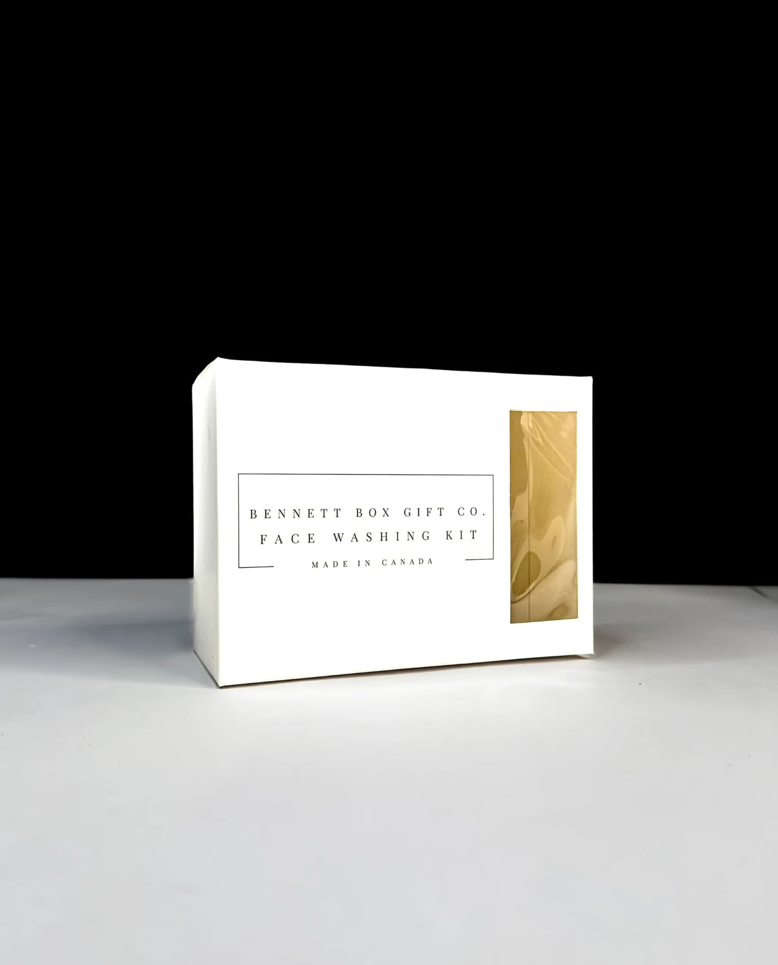 Custom face washing kit packaging box