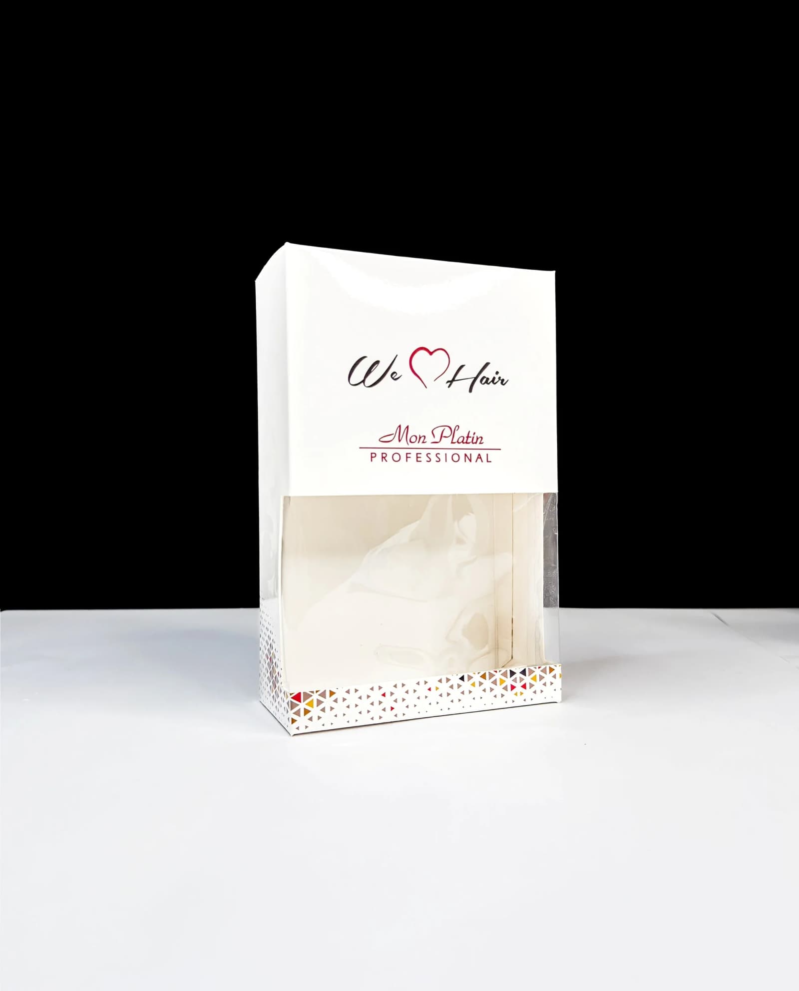 Custom hair product packaging boxes with elegant finish