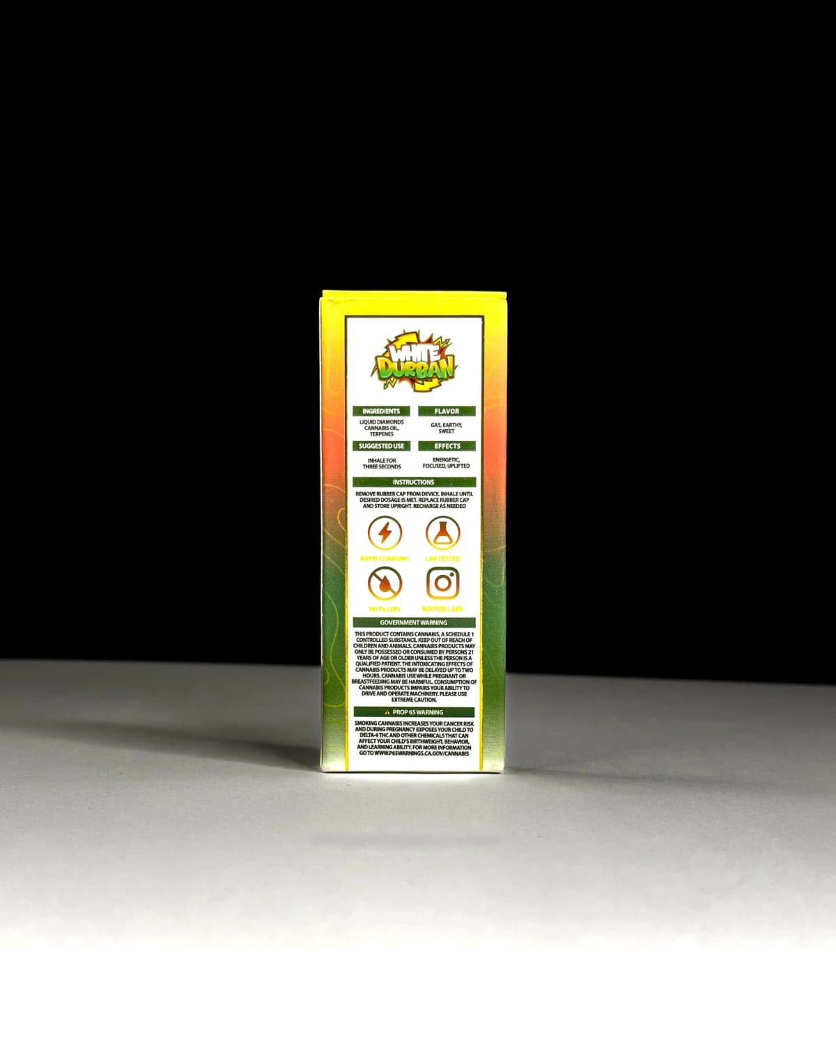 Custom Single Disposable Vape Boxes - Single-unit disposable vape packaging box, Cardboard / Kraft, Matte / Gloss Lamination (photo 2 of 4)
