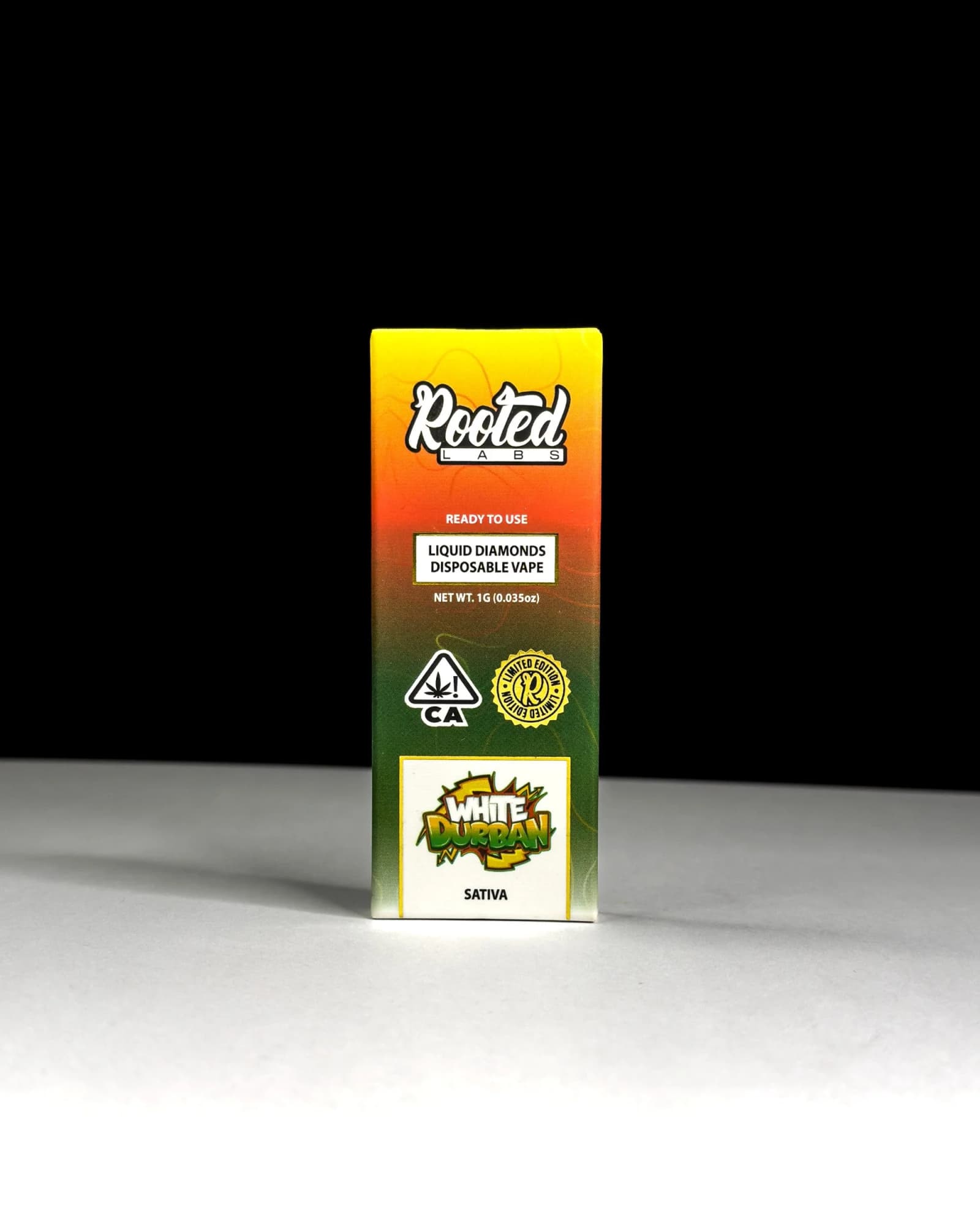 Single-unit disposable vape packaging box