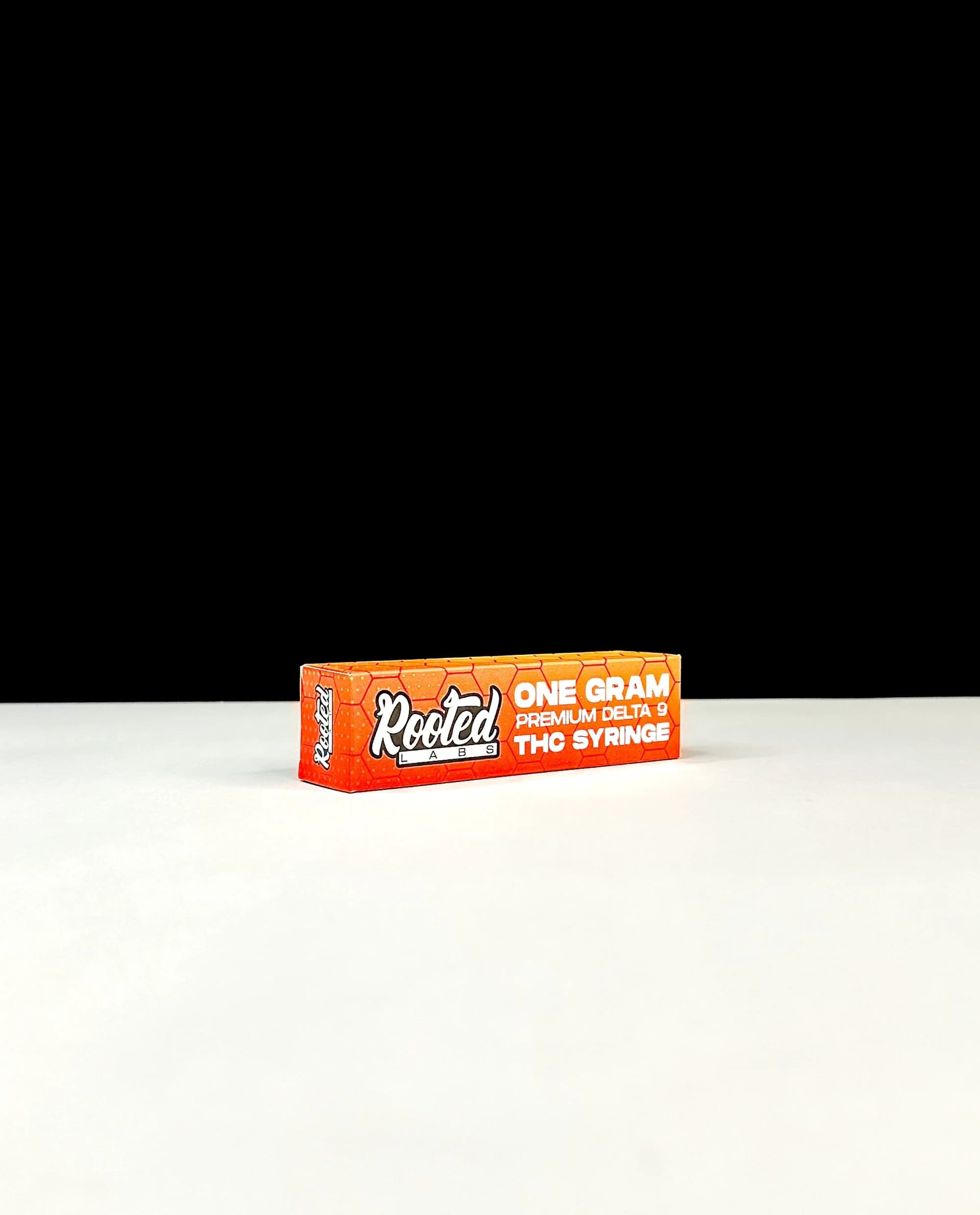 Custom syringe packaging box with secure insert
