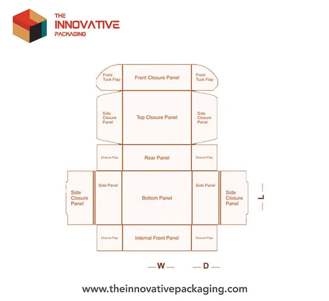 Double Wall Tuck Front Boxes - Double wall tuck front box with reinforced panels, SBS Paperboard / Corrugated (photo 2 of 3)
