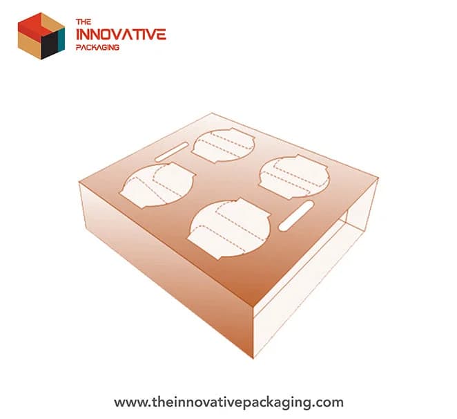 Custom ice cream cone holder box