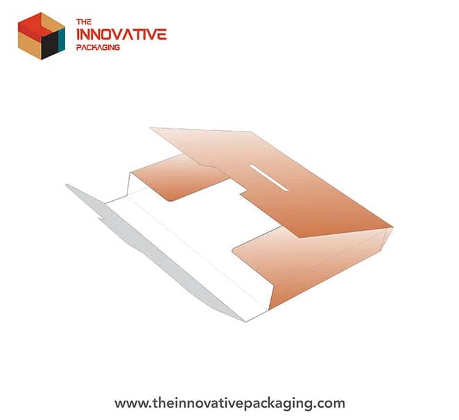Paper briefcase box with carry handle