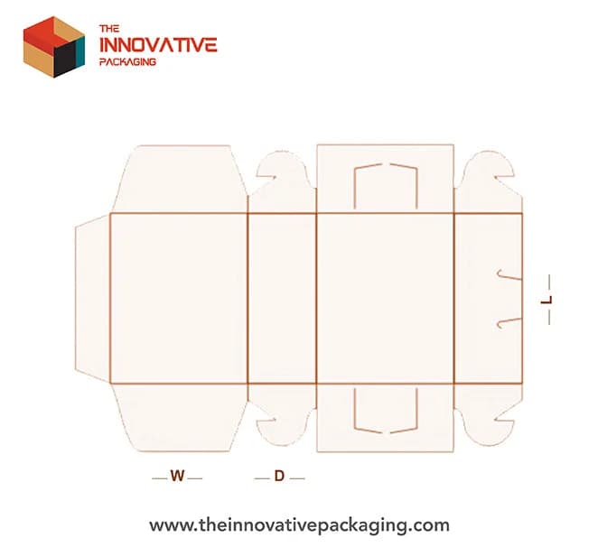 Side lock six corner box with secure closure