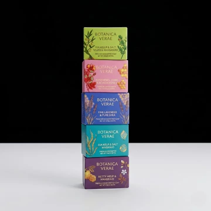 Custom soap packaging boxes with eco-friendly kraft material