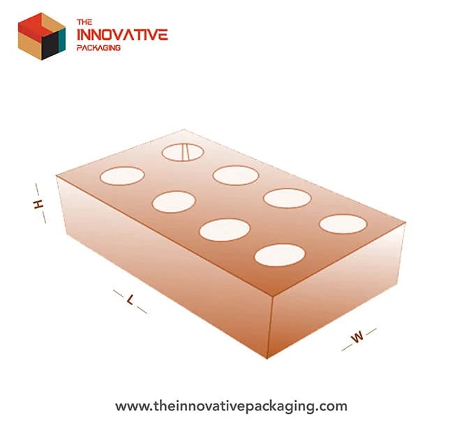 Punch partition insert for box organization