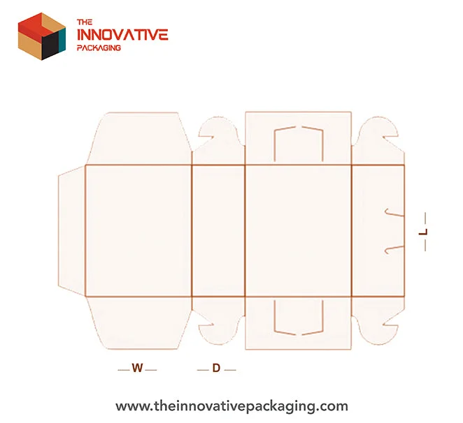 Side lock six corner box with secure closure